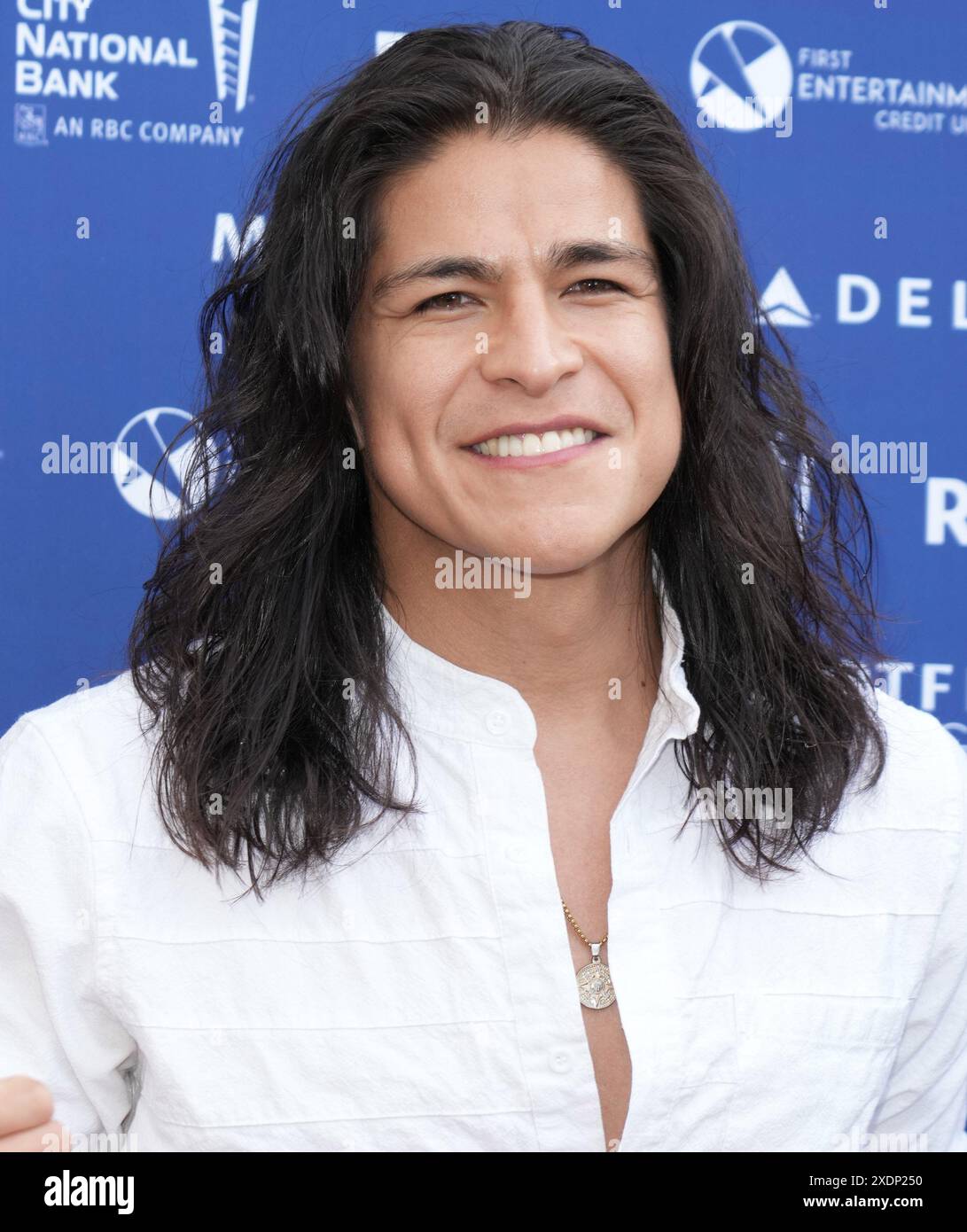 Cristo Fernández arrives at the MPTF NextGen Summer Party held at