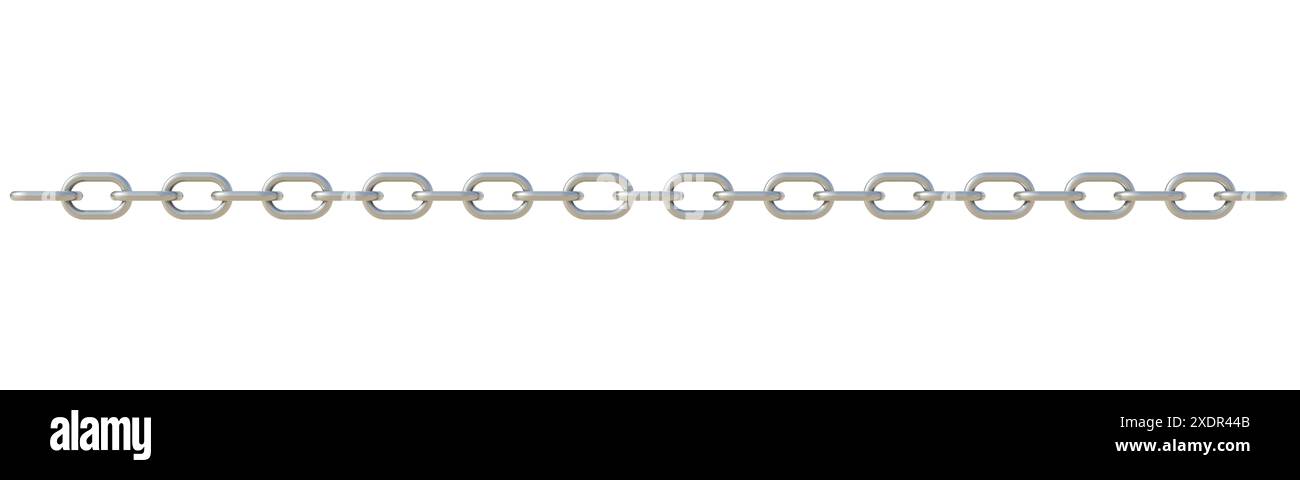 Anchor and chain isolated on white transparent, 3d render Stock Photo ...