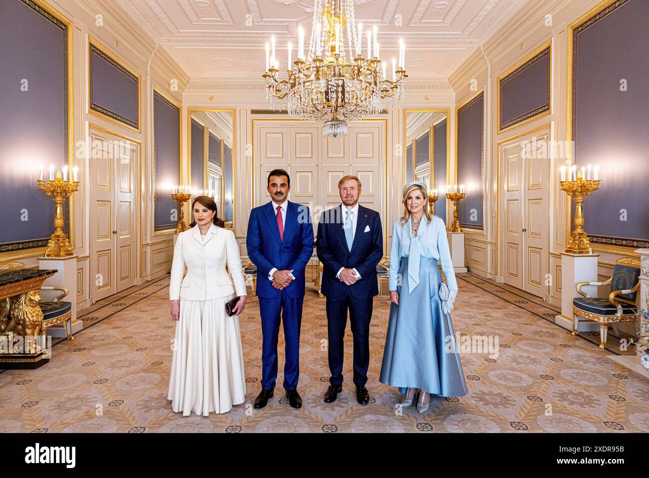 THE HAGUE - 24/06/2024, The Emir of the State of Qatar Sheikh Tamim bin ...