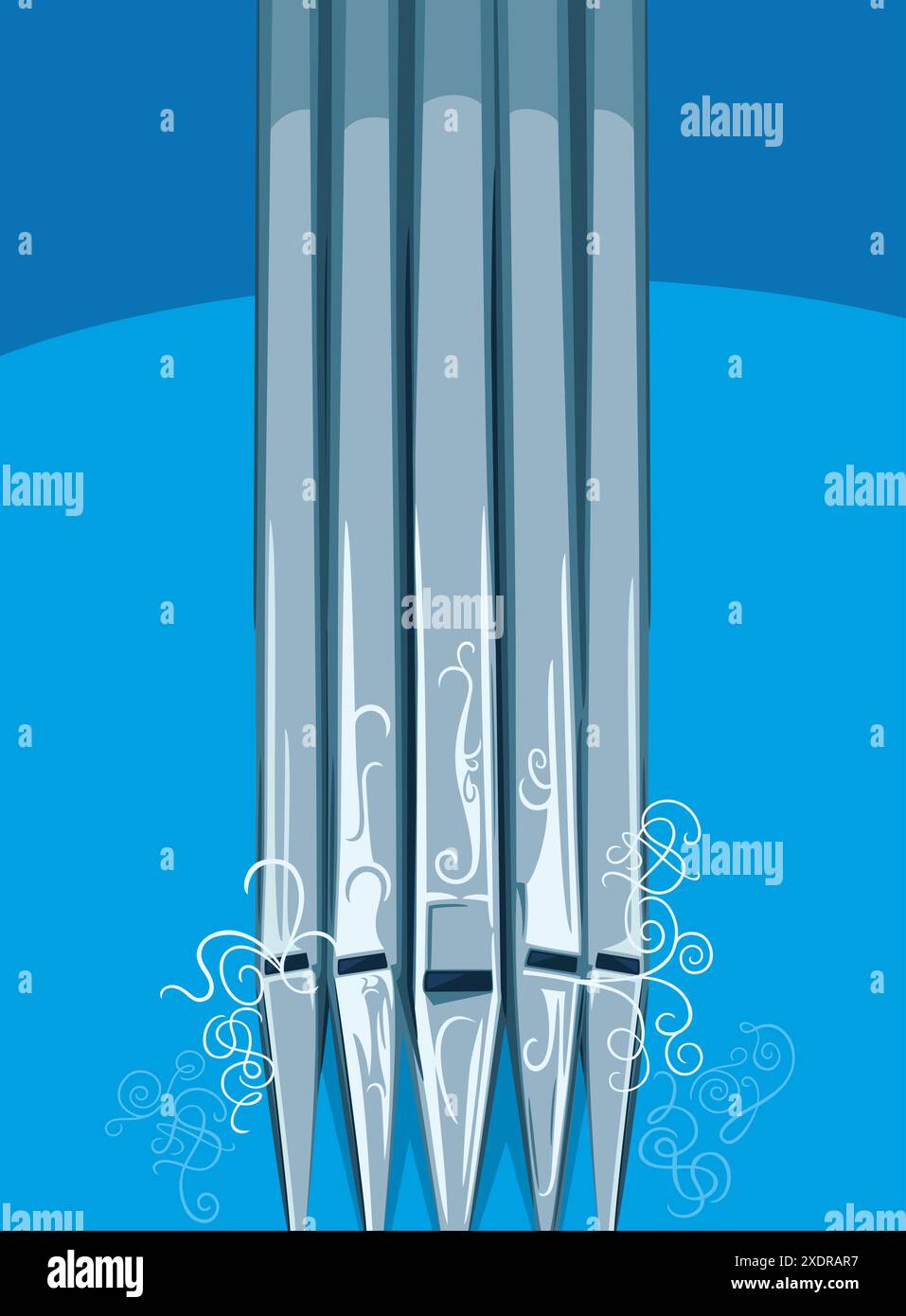 Musical organs Stock Vector Images - Alamy