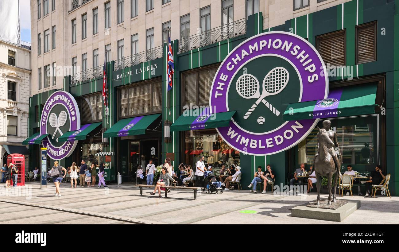 London, UK. 24rd June, 2024. The Ralph Lauren flagship store
