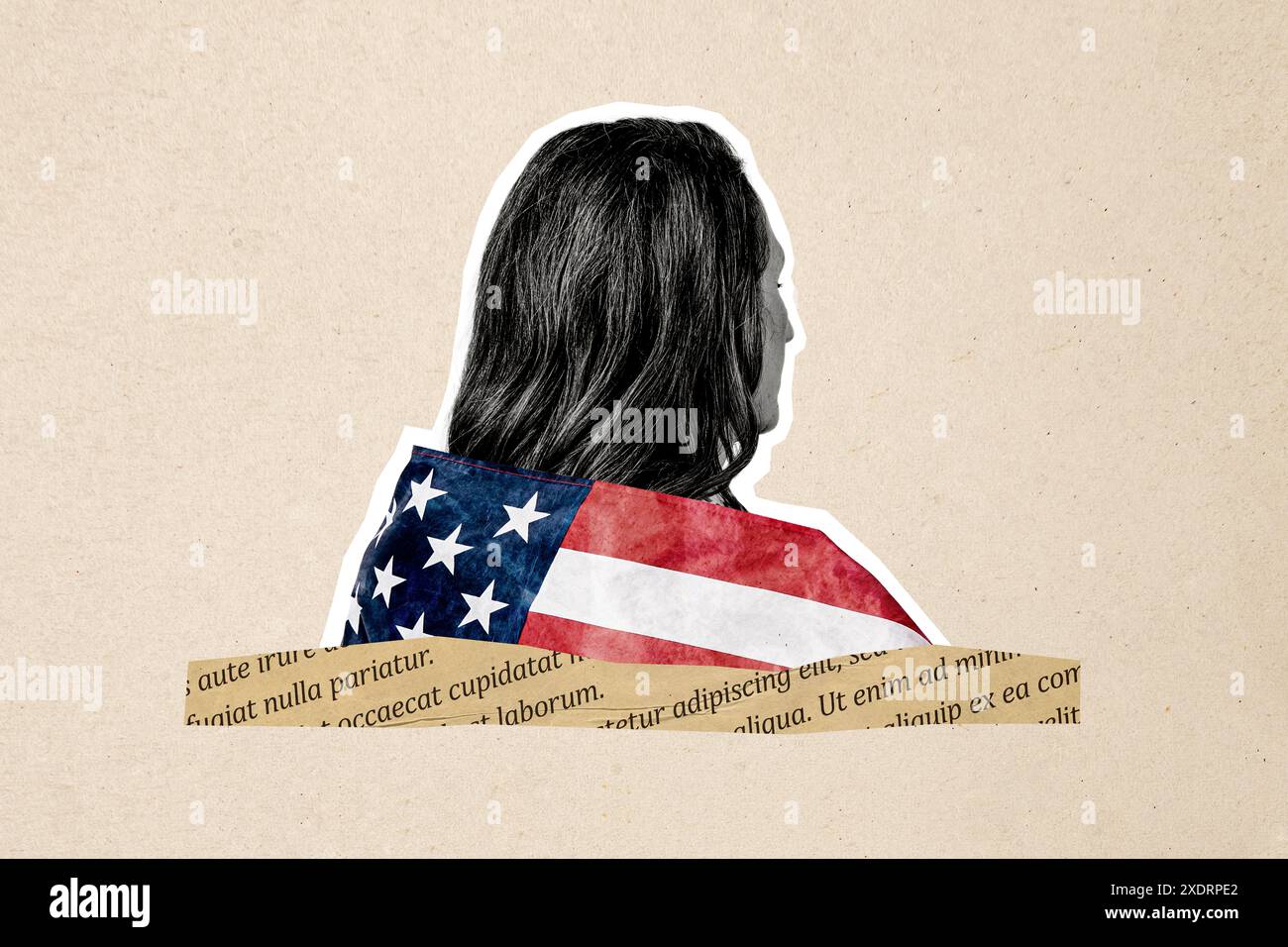 American history collage hi-res stock photography and images - Alamy