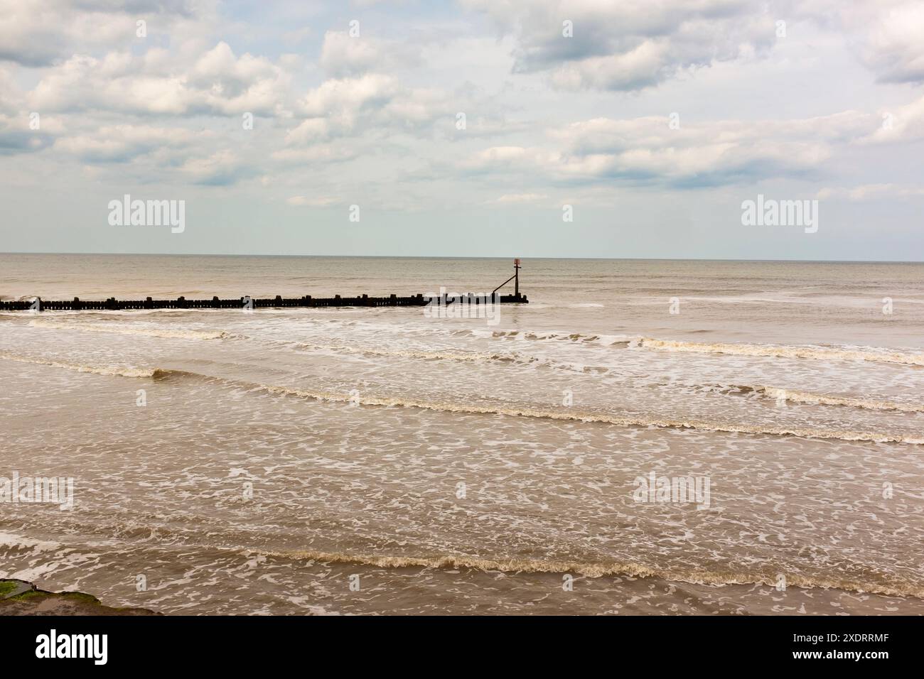 West Runton Beach, between Cromer and Sheringham, Norfolk, UK Stock