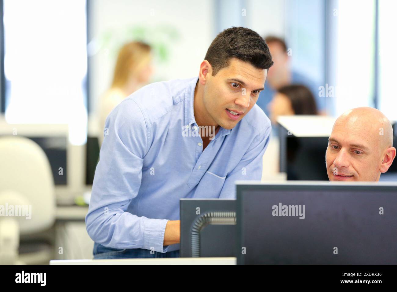 Executives. Office. Stock Photo