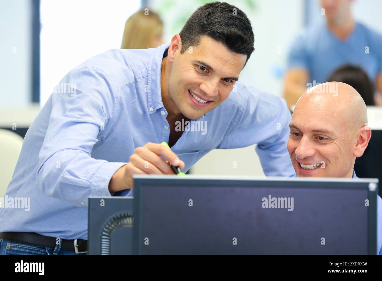 Executives. Office. Stock Photo