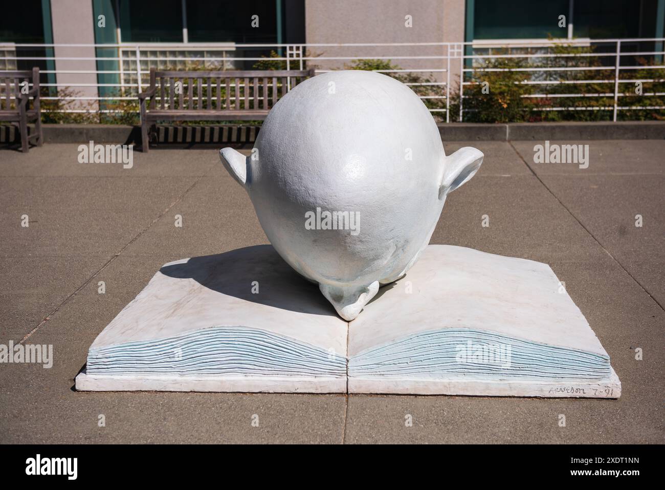 Davis, California USA - March 23, 2017: Bookhead is one of Professor ...
