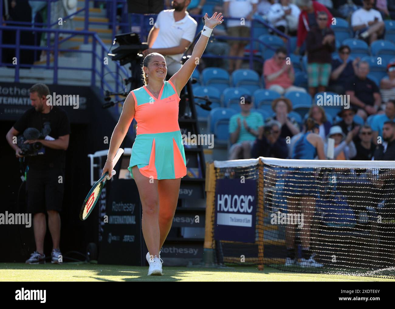 Ostapenko's Grass Court Debut