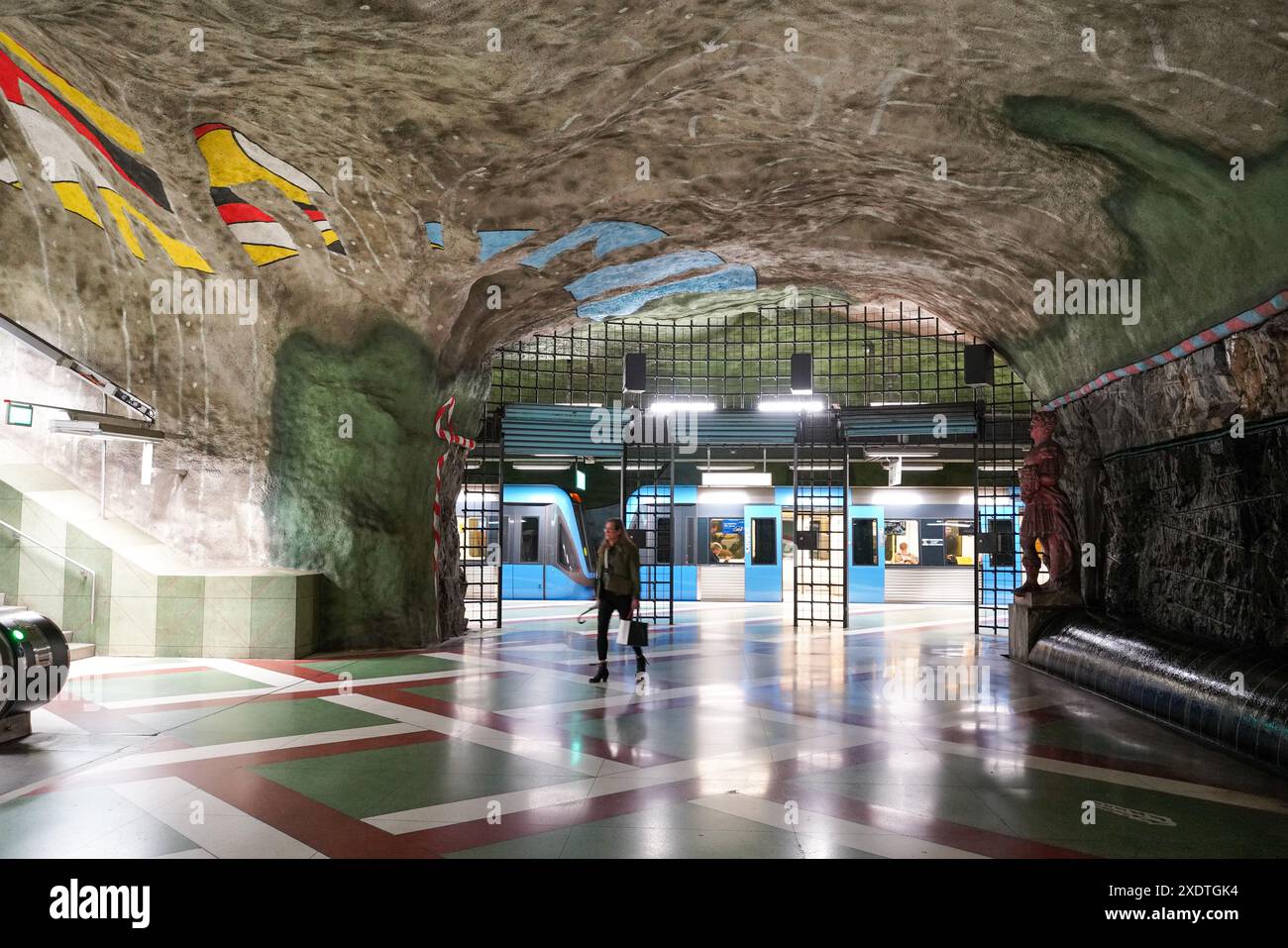 Stockholms Metro, Tunnelbana Station, Underground, Subway Station ...