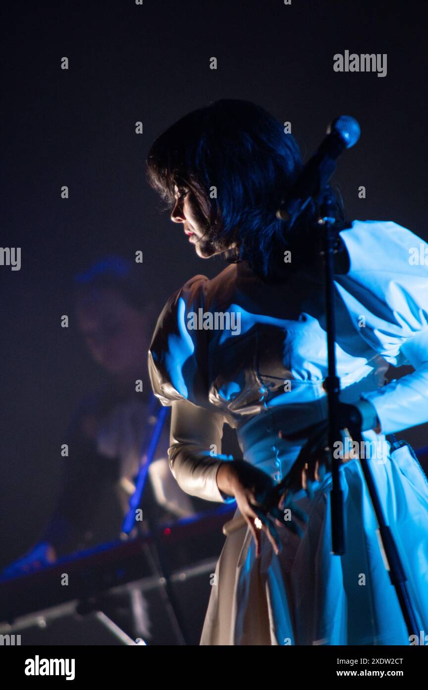 London, United Kingdom. 24th June 2024. Bat for Lashes gives an