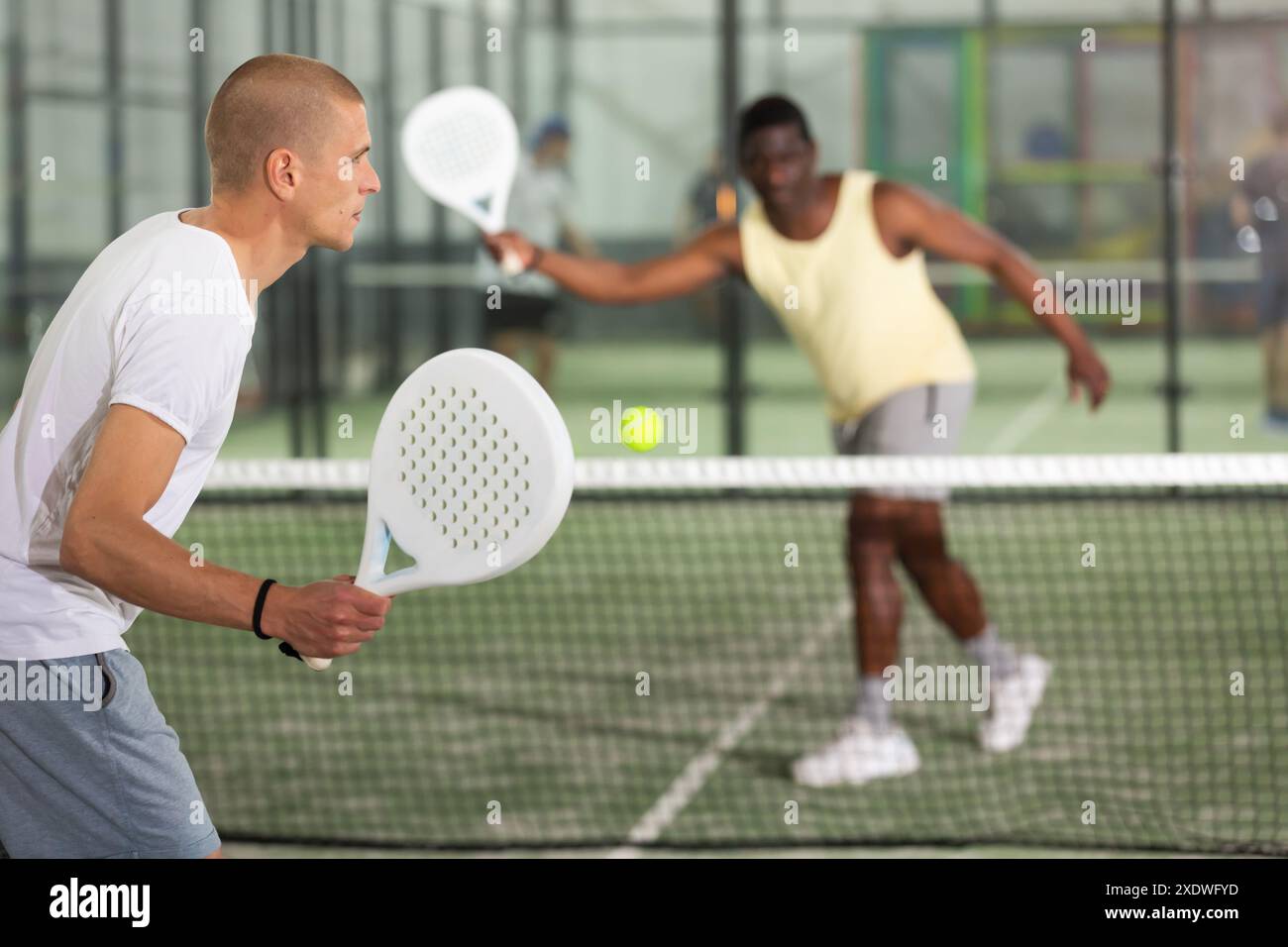 Padel player hi-res stock photography and images - Alamy