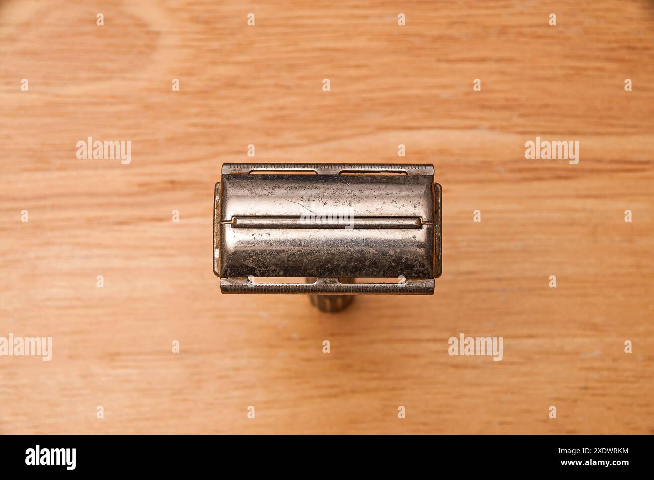 Old Gillette Safety Razor from probably late 1950s or early 1960s Stock ...