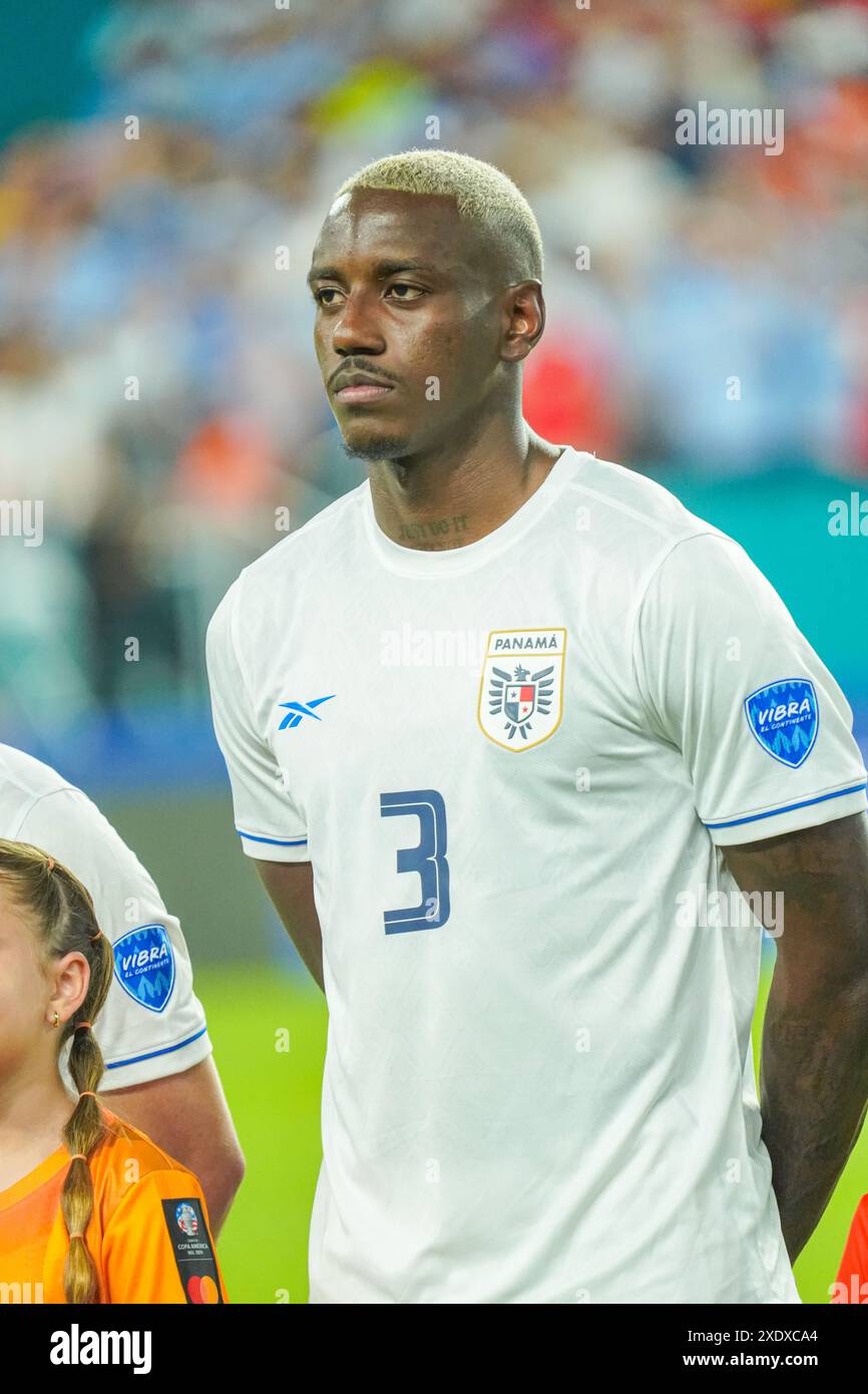 Miami Gardens, Florida, USA, June 20, 2024, Panama player José Córdoba ...