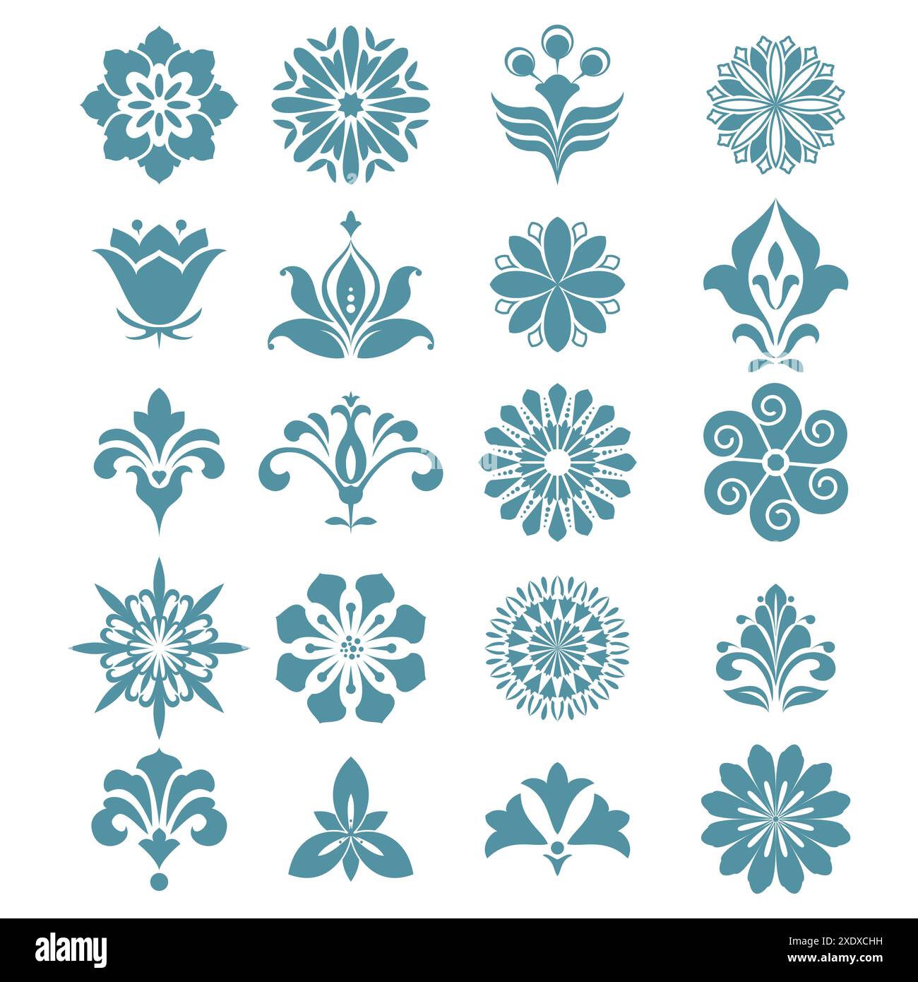 Simple Flowe Pattern Simple flower patterns hi-res stock photography and images - Alamy