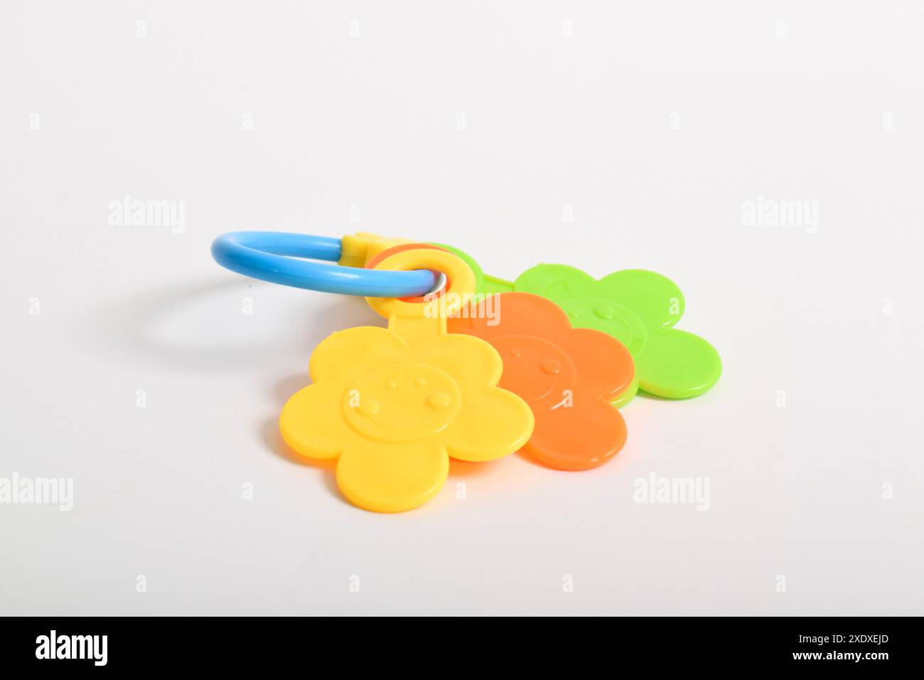 Baby rattles, A colorful baby toys isolated on white background Stock ...