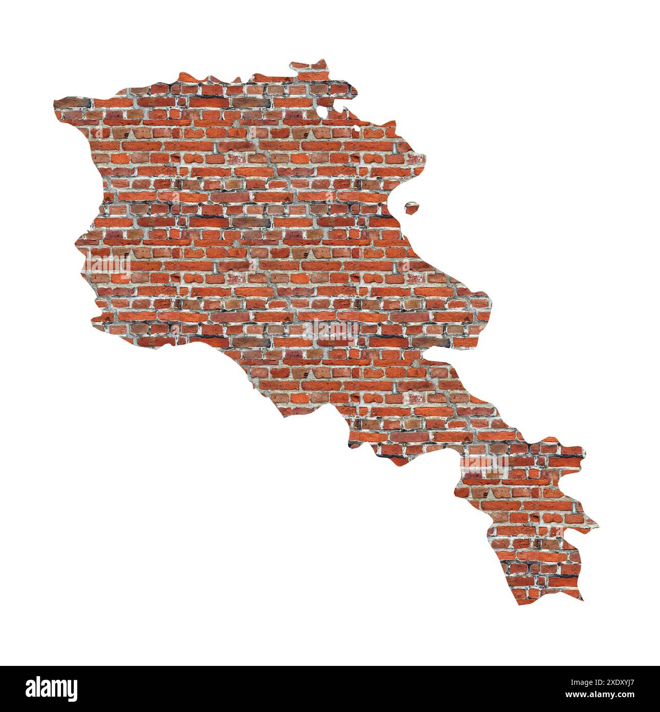 Armenia outline map hi-res stock photography and images - Alamy
