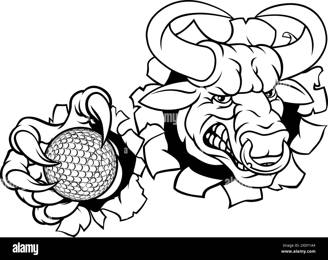 Golf cartoon Black and White Stock Photos & Images - Alamy