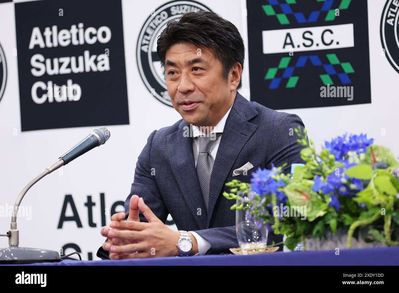 Tokyo, Japan. 25th June, 2024. Hiroshi Saito (ATLETICO SUZUKA) Football ...