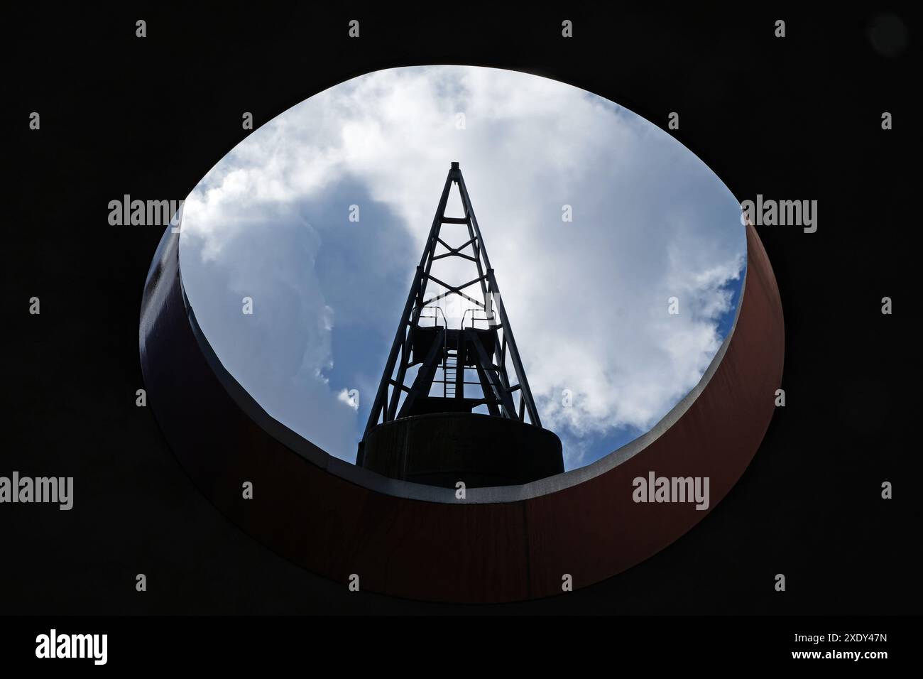 Crane at Royal Victoria Dock, London, United Kingdom Stock Photo