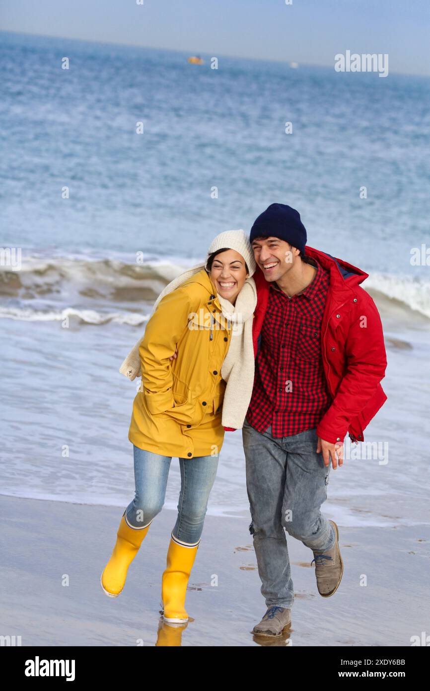 Lifestyles, Hendaya Beach Stock Photo