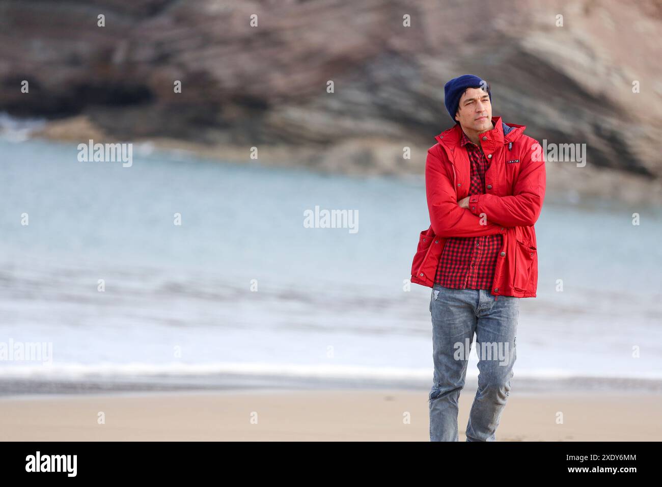 Lifestyles, Hendaya Beach Stock Photo
