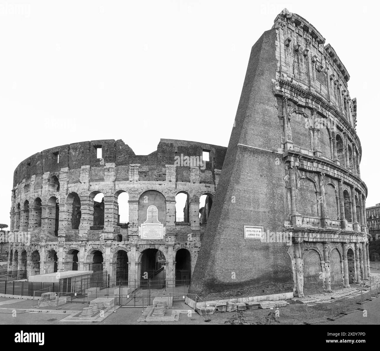 Colosseum in Rome. Stock Photo