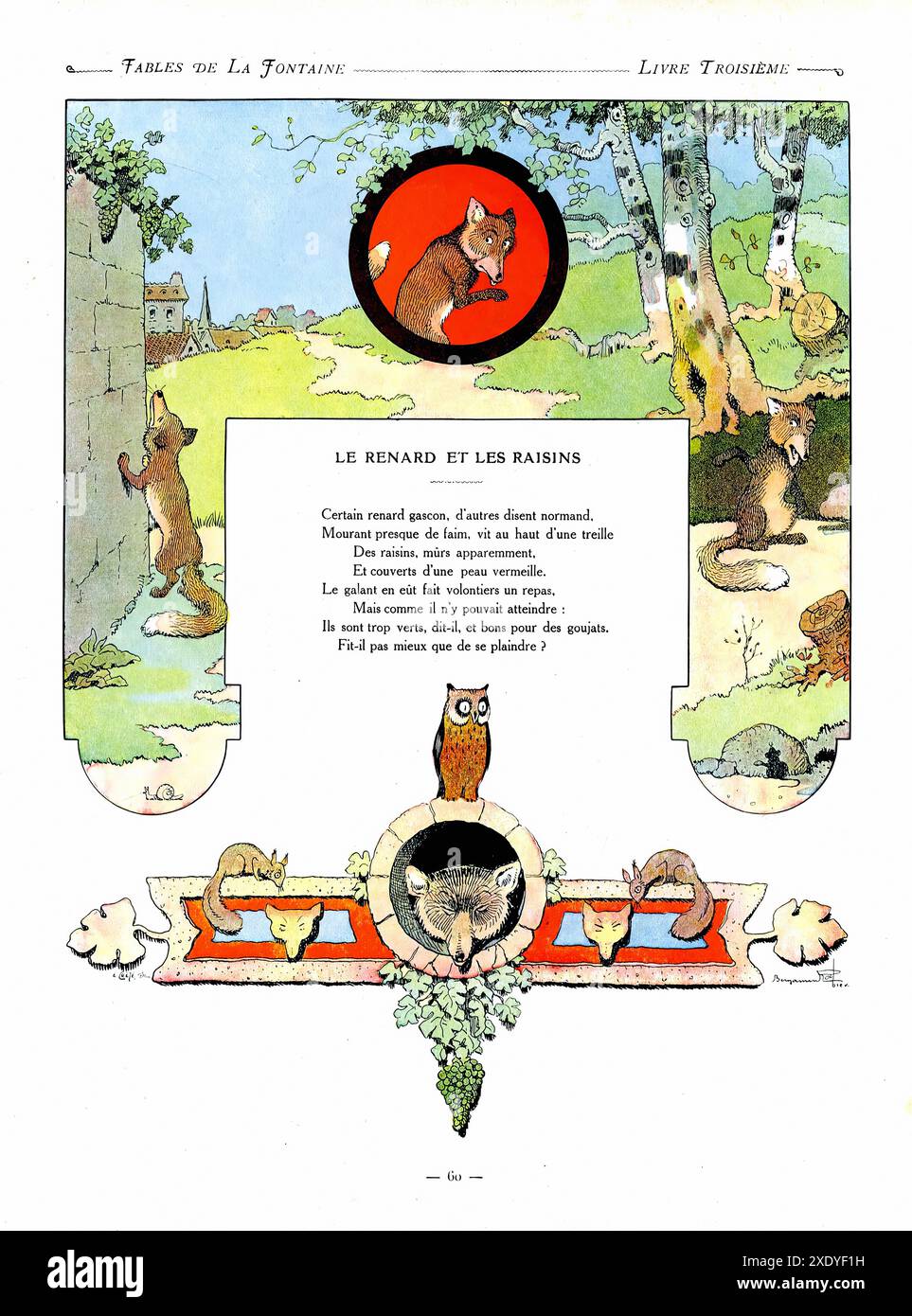 Benjamin rabier illustration hi-res stock photography and images - Alamy