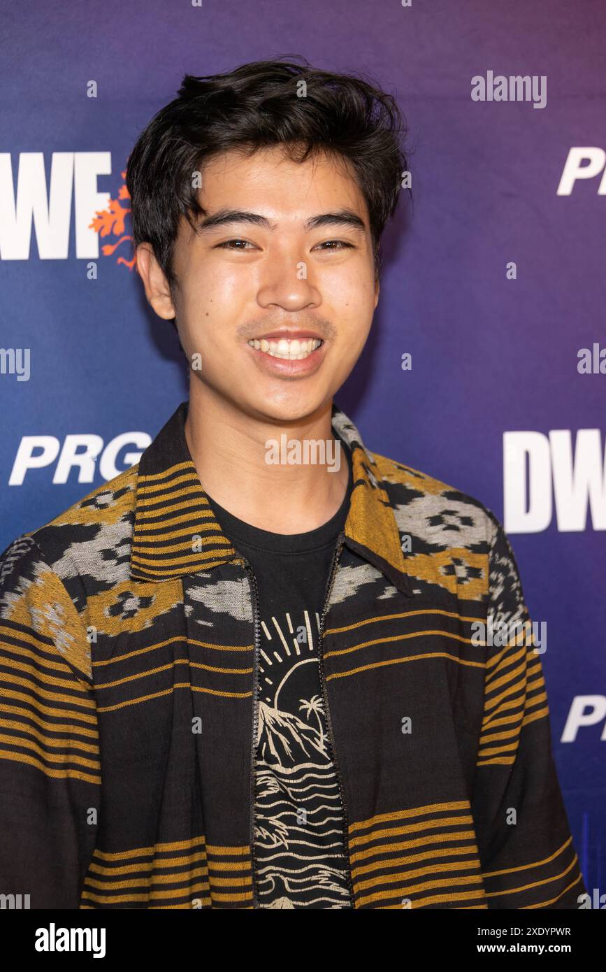 Los Angeles, USA. 24th June, 2024. Mikee Loria arrives at 27th Annual ...