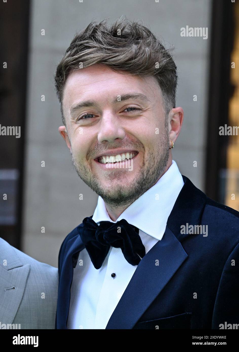 London, UK. June 25th, 2024. Roman Kemp arriving at the TRIC Awards 2024, Grosvenor House Hotel. Credit: Doug Peters/EMPICS/Alamy Live News Stock Photo