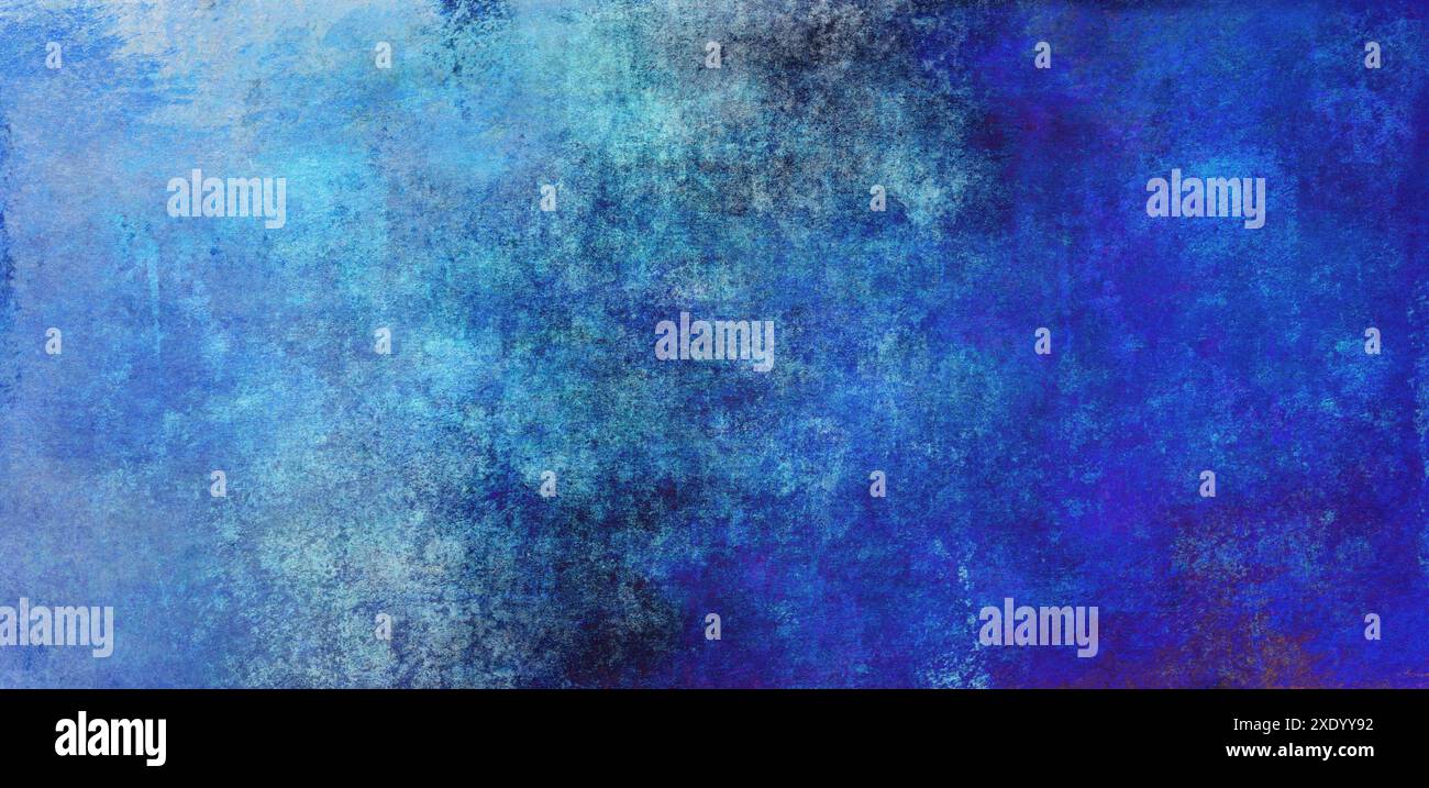 Background abstract grunge stone wall texture blue Stock Photo