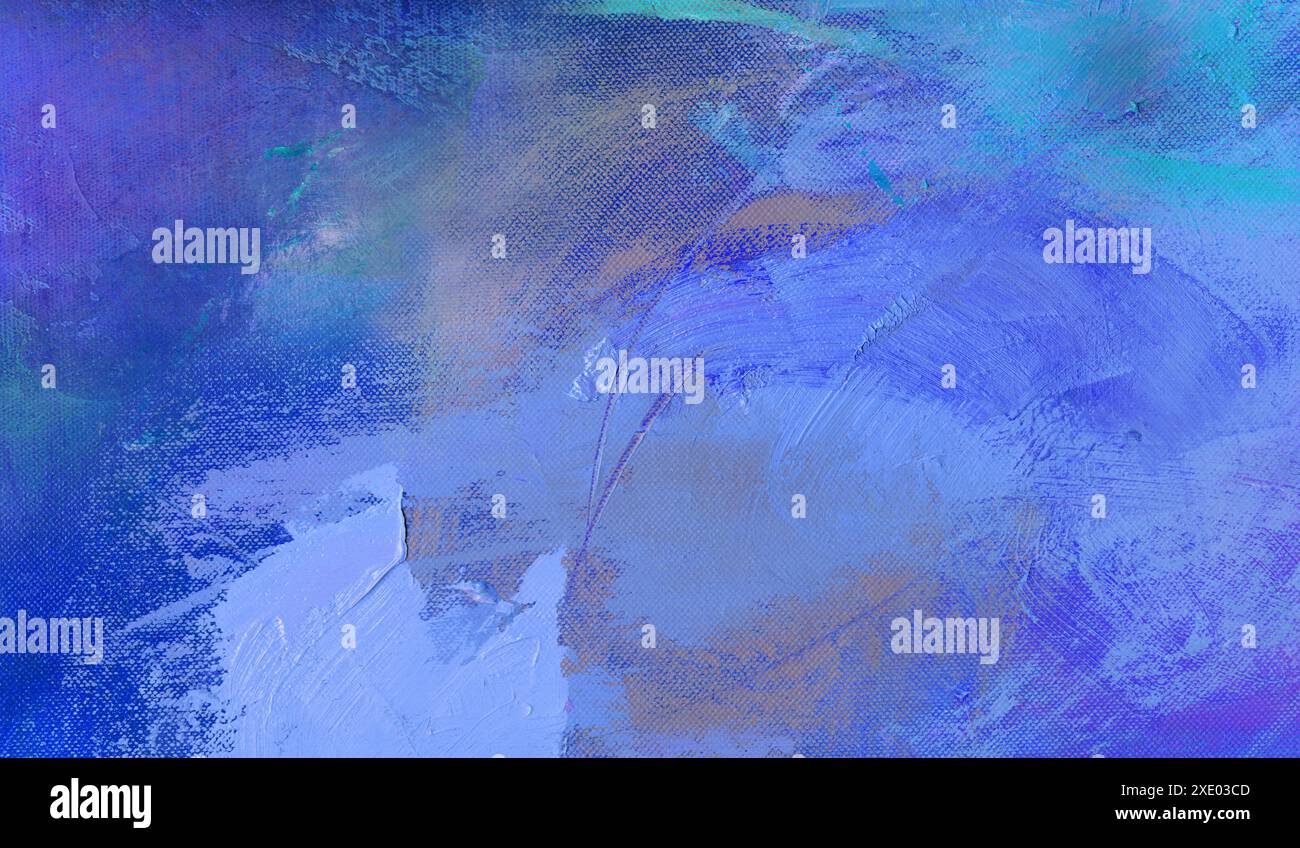 Painted background abstract, lights and colors, blue Stock Photo