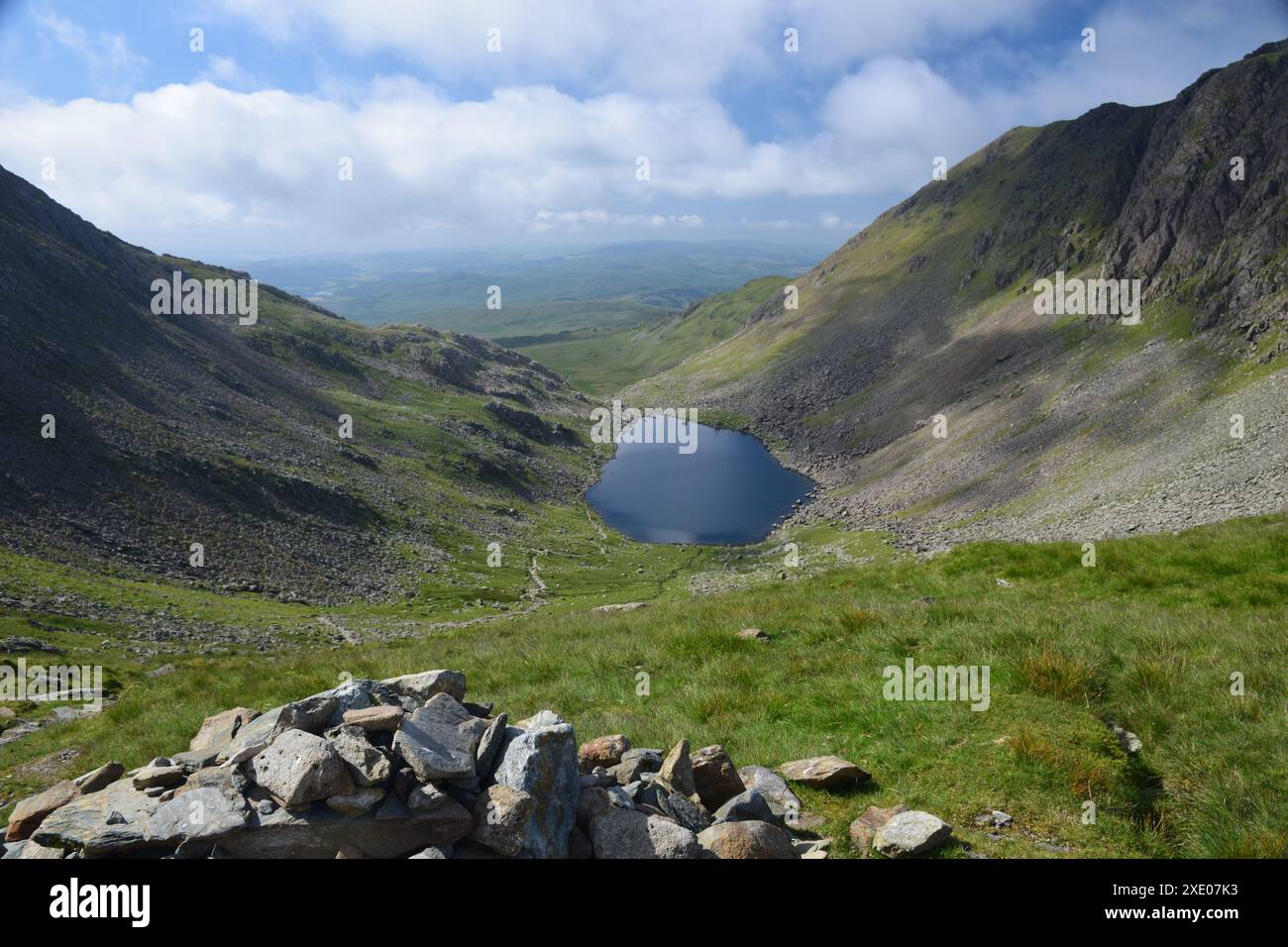 Landscape Formed By The Glaciers Stock Photo Alamy