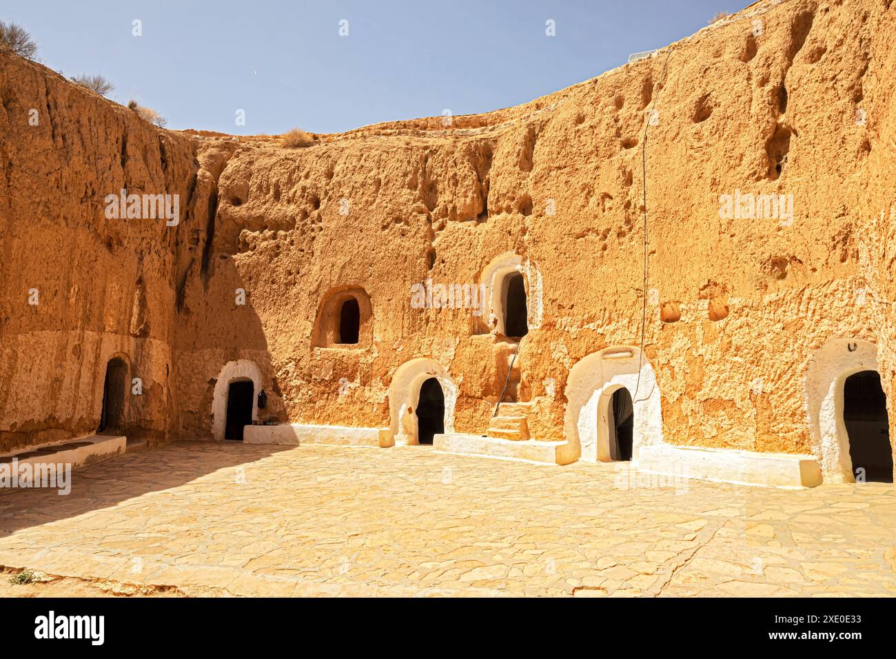 Traditional Rock Houses in Matmata, Tunisia Stock Photo - Alamy