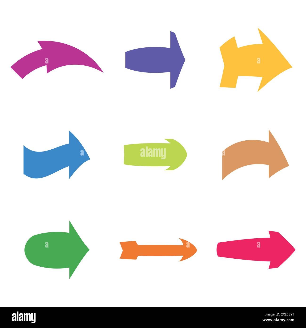 Multicolored elements group hi-res stock photography and images - Alamy