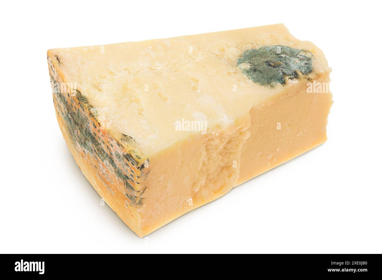 moldy parmesan cheese isolated on white background Stock Photo Alamy