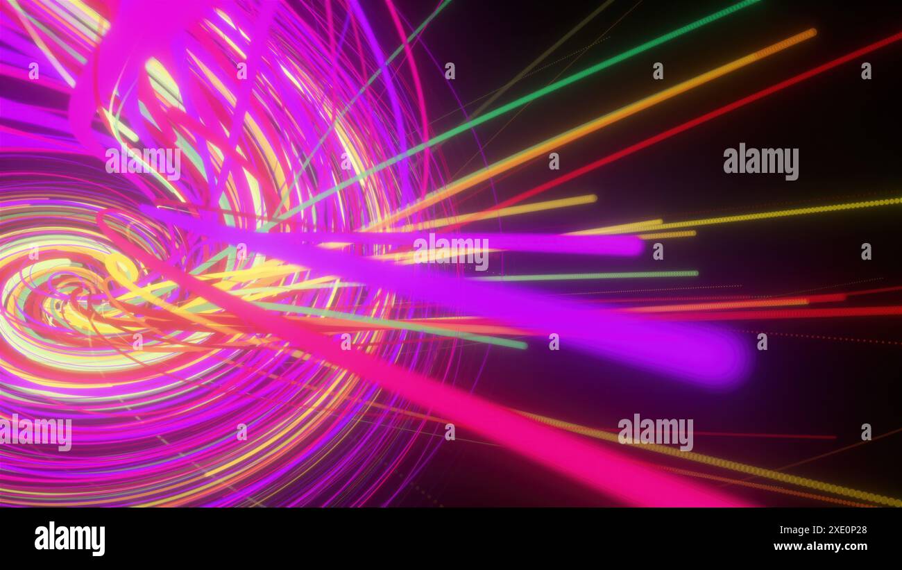 Purple abstract hypnotic spiral hi-res stock photography and images - Alamy