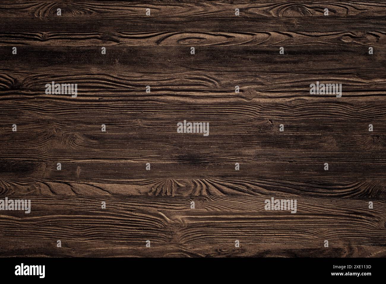 Old dark wooden texture Stock Photo