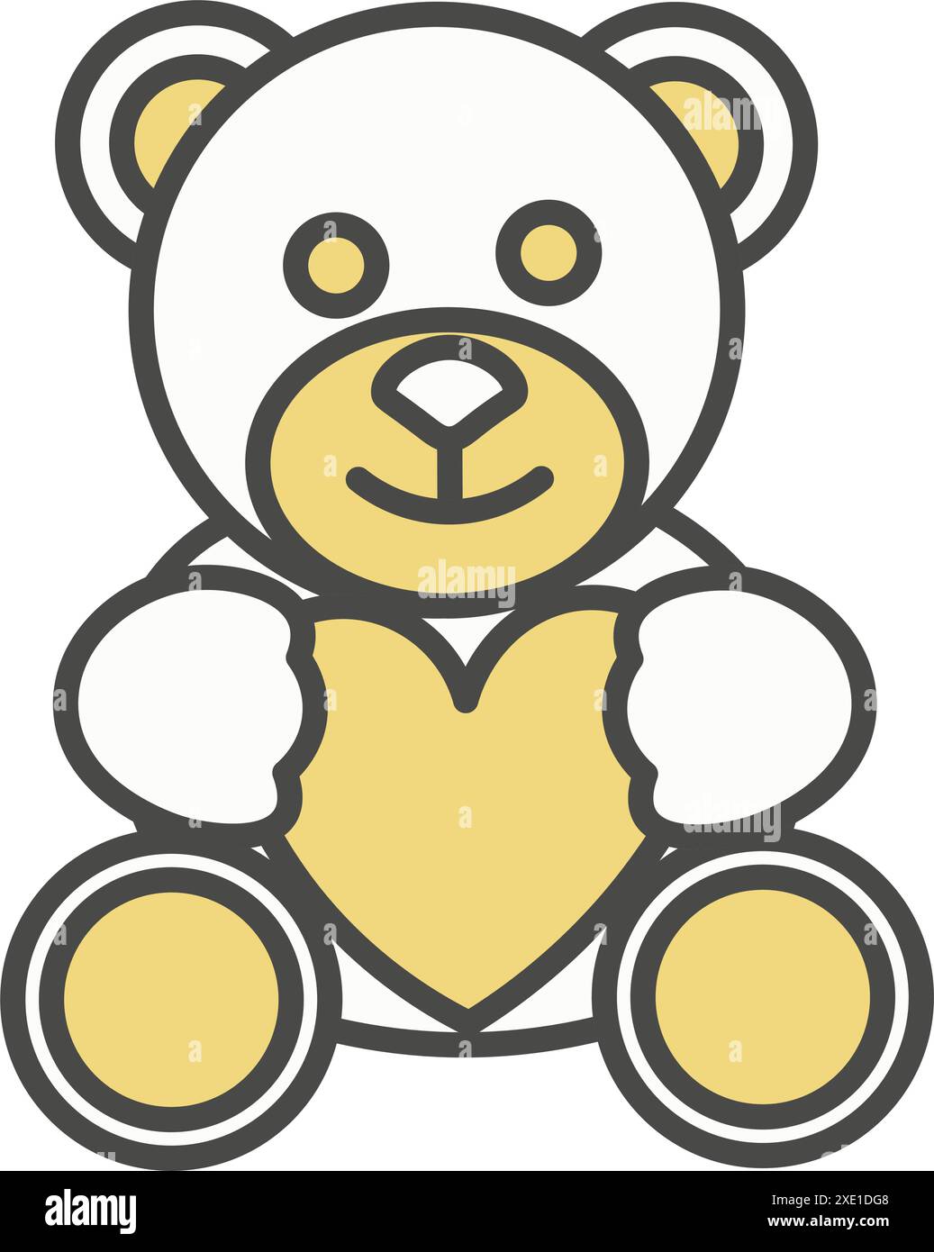 Comforting teddy bear Stock Vector Images - Alamy