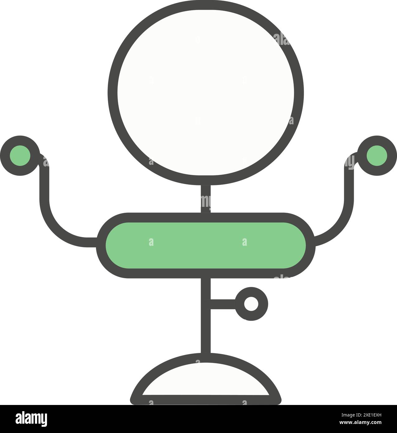 Swivel chair icon vector hi-res stock photography and images - Alamy