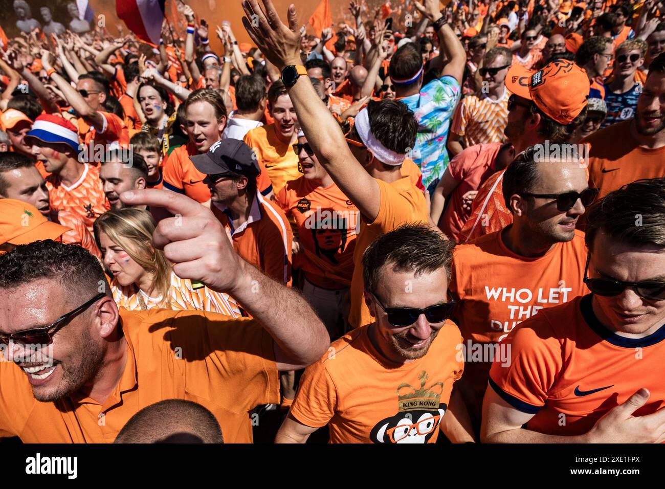 25 June 2024, Berlin: Soccer, UEFA Euro 2024, European Championship ...