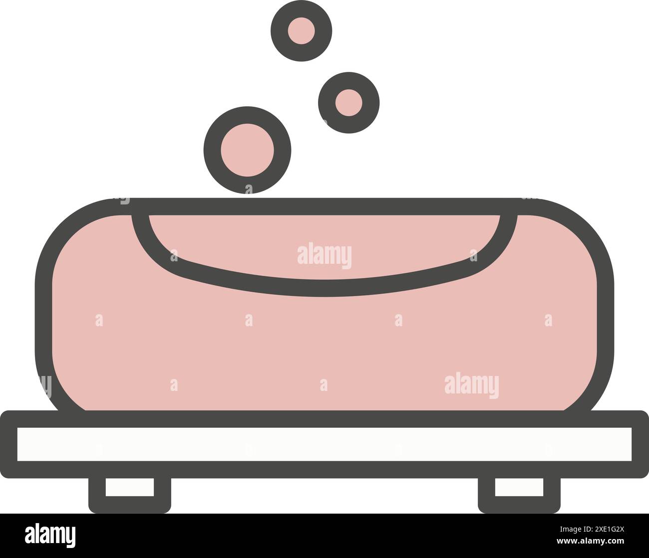 Bar of glycerin soap Stock Vector Images - Alamy