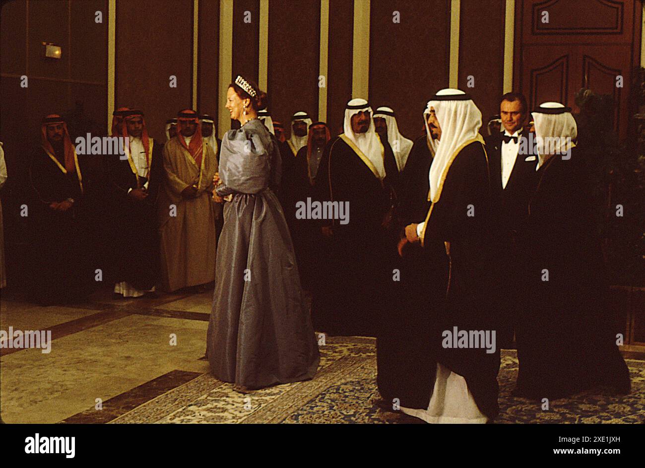 Jeddah -Riyadh - Saudi Arabia , 17-19 March 1984, file historical