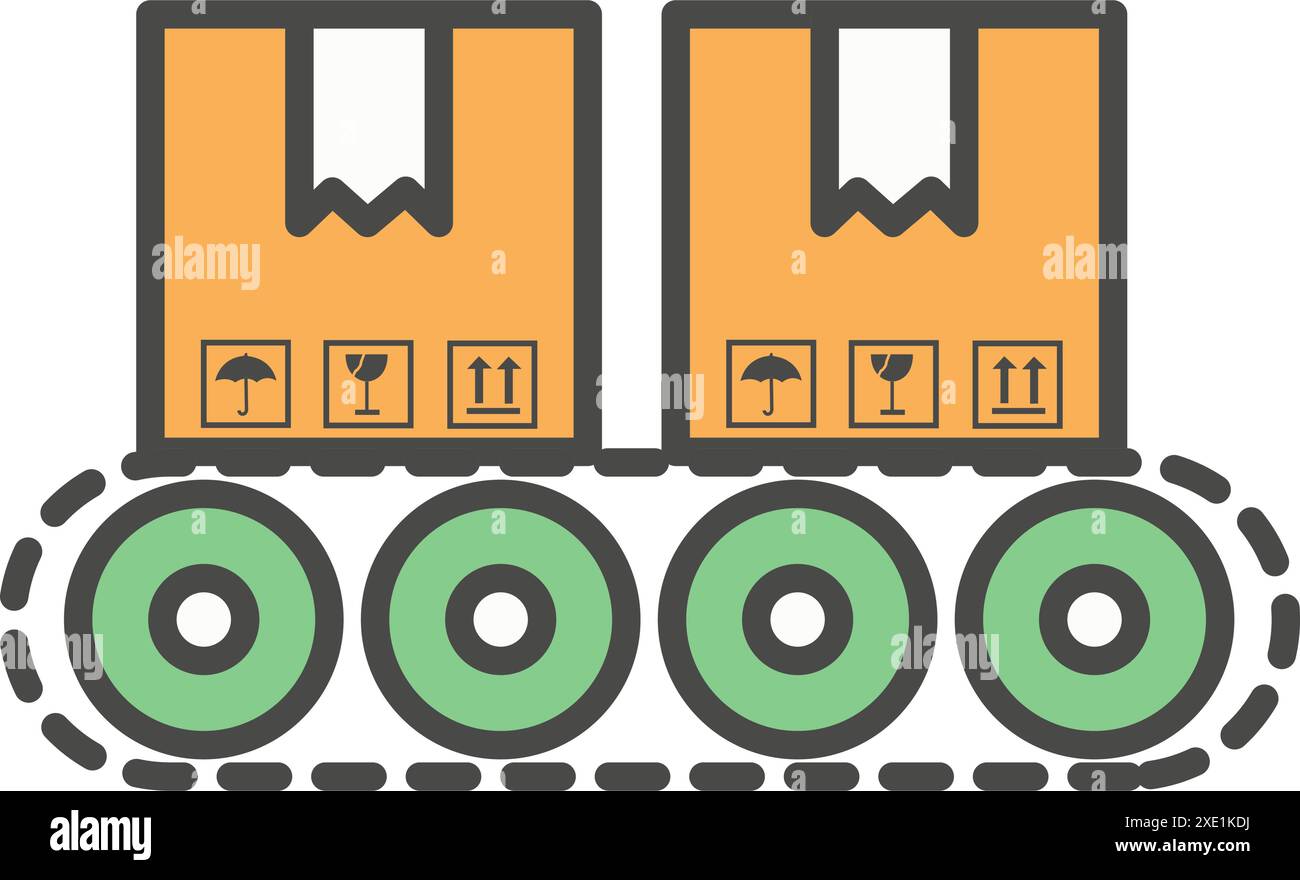 Transport handling Stock Vector Images - Alamy