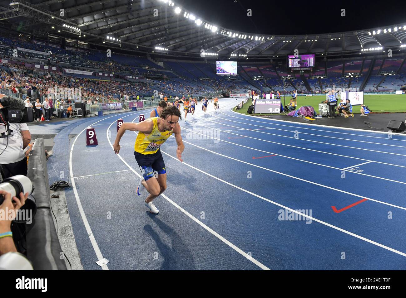 Men’s 800m final at the European Athletics Championships, Stadio