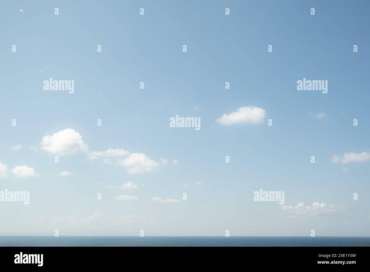 Blue sky few clouds fair hi-res stock photography and images - Alamy