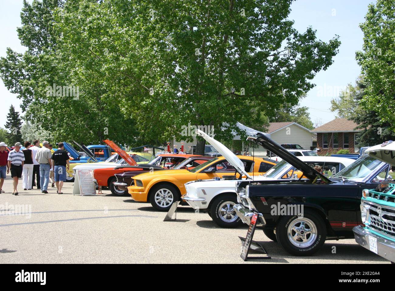 Classic Car Show Stock Photo - Alamy