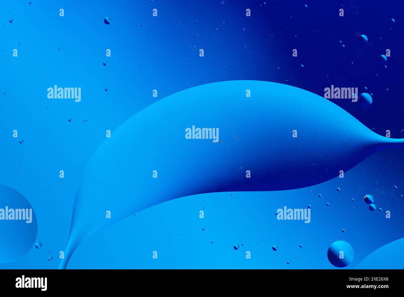 Abstract gradient background with smooth lines and circles of blue ...