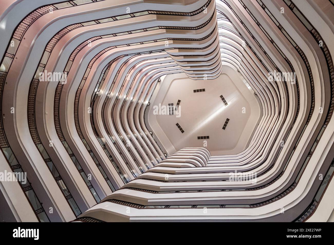 Inside view many levels hi-res stock photography and images - Alamy