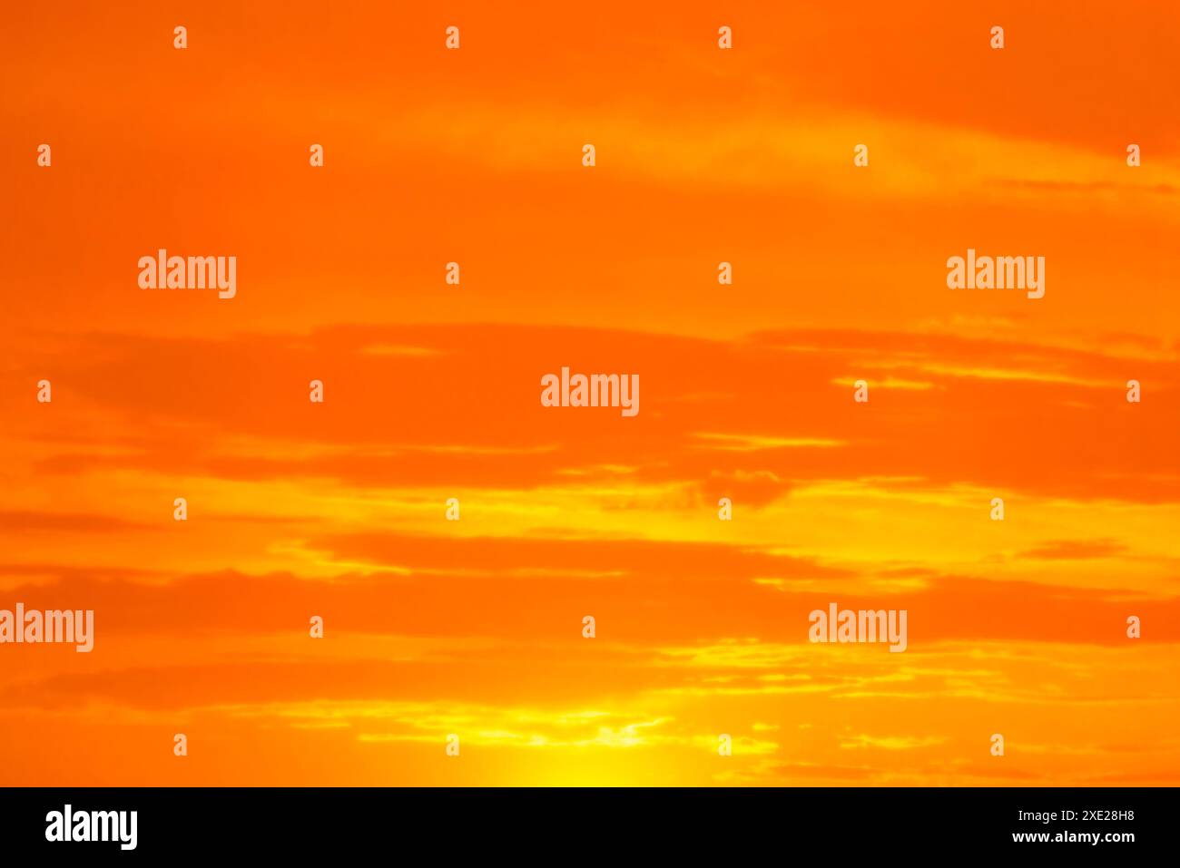 Red sunset sky sunset dramatic clouds Stock Photo - Alamy