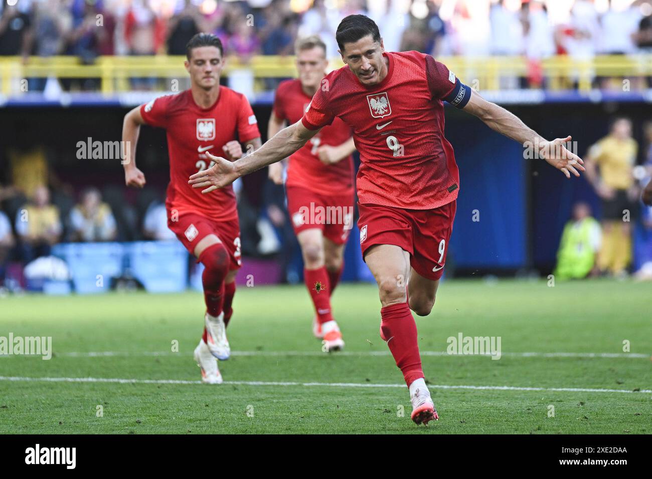 Dortmund, Germany. 25 June, 2024. Robert Lewandowski of Poland during