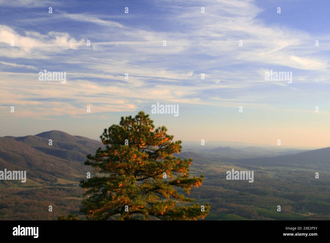 Sights on the Blue Ridge Parkway in Virgina Stock Photo - Alamy